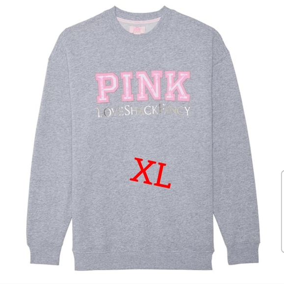 PINK × LoveSackFancy Crewneck - Picture 1 of 2